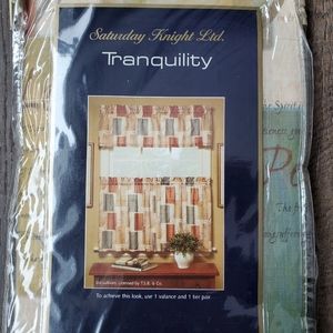 💫 Tranquility Rod-pocket Valance